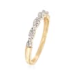 .15 ct. t.w. Diamond Braided Ring in 14kt Yellow Gold