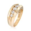 Men's 1.00 ct. t.w. Diamond Wedding Ring in 14kt Yellow Gold