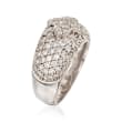 C. 1990 Vintage 2.50 ct. t.w. Pave Diamond Ring in 18kt White Gold