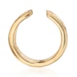 .15 ct. t.w. Diamond Stacked-Look Single Ear Cuff in 14kt Yellow Gold