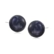 9-9.5mm Multicolored Cultured Pearl and 3.80 ct. t.w. CZ Jewelry Set: Four Pairs of Stud Earrings in Sterling Silver