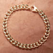 18kt Yellow Gold Curb-Link Bracelet