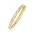 .70 ct. t.w. CZ Eternity Band in 14kt Yellow Gold