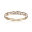 .25 ct. t.w. Channel-Set Diamond Ring in 14kt Yellow Gold