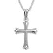 Child's 14kt White Gold Cross Necklace