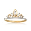 .20 ct. t.w. Diamond Tiara Ring in 14kt Yellow Gold