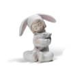Lladro &quot;Bunny Hugs&quot; Porcelain Figurine