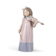 Nao &quot;Girl with Violin&quot; Porcelain Figurine
