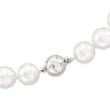 12-15.8mm Cultured South Sea Pearl Necklace with Diamonds and 14kt White Gold
