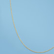 Italian 1.5mm 18kt Yellow Gold Adjustable-Slider Diamond-Cut Rope Chain Necklace