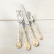 Wallace Pineapple Gold Accent 18/10 Stainless Steel Flatware