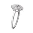 .15 ct. t.w. Diamond Disc Ring in 14kt White Gold