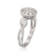 Roberto Coin 1.08 ct. t.w. Diamond Ring in 18kt White Gold