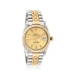 C. 1976 Vintage Rolex Datejust Men's 36mm Stainless Steel and 18kt Gold Watch