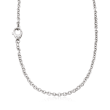 Italian Sterling Silver Cable Chain