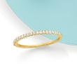 .21 ct. t.w. Pave Diamond Ring in 14kt Yellow Gold