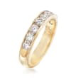 1.00 ct. t.w. Channel-Set Diamond Wedding Ring in 14kt Yellow Gold
