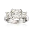 Majestic Collection 4.52 ct. t.w. Diamond Ring in 18kt White Gold