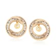 .50 ct. t.w. Diamond Jewelry Set: Stud Earrings and Convertible Earring Jackets in 14kt Yellow Gold