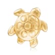 Italian 14kt Yellow Gold Turtle Pin