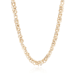 14kt Yellow Gold Multi-Circle Link Necklace