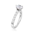 .65 ct. t.w. Diamond Engagement Ring Setting in 14kt White Gold
