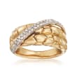 .27 ct. t.w. Diamond Sash Ring in 14kt Yellow Gold