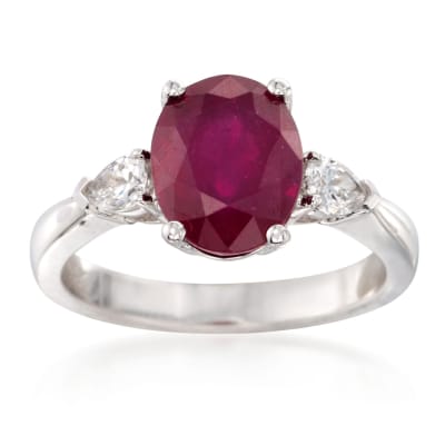 July Ruby. Image Featuring Ruby Ring
