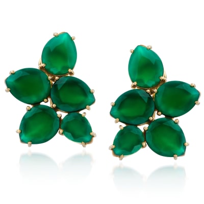 Clearance Earrings. Image Featuring Emerald Earrings