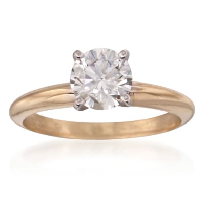 Diamond Solitaire Engagement Rings. Image Featuring Diamond Solitaire Ring