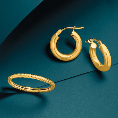 Indulge in 18kt gold luxury. Shop Now