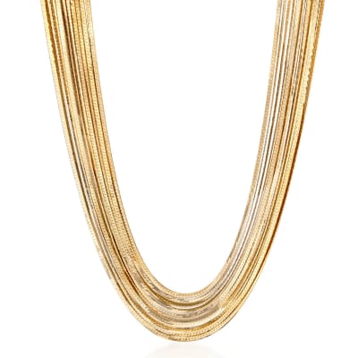 Clearance Necklaces. Image Featuring Gold Layered Necklaces