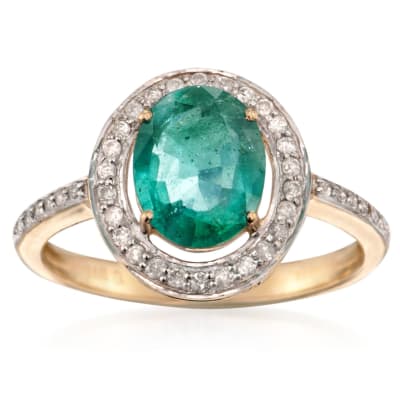 Gemstone Engagement Rings. Image Featuring Gemstone Engagement Ring