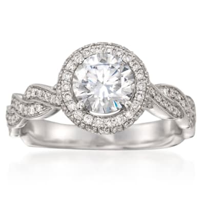 Designer Engagement Rings. Image Featuring Designer Engagement Ring