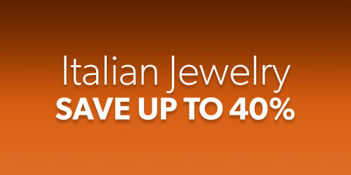 Italian Jewelry. Save Up To 40%
