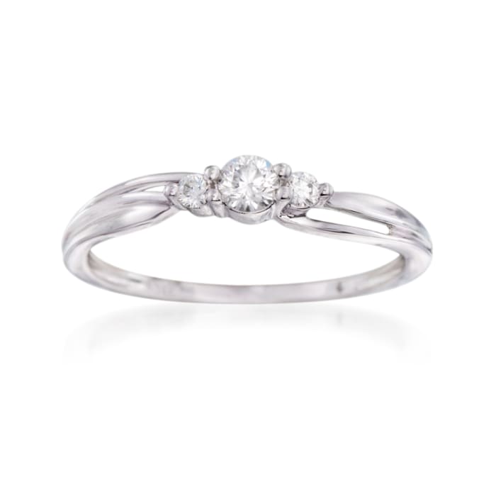 .20 ct. t.w. Diamond Ring in 14kt White Gold