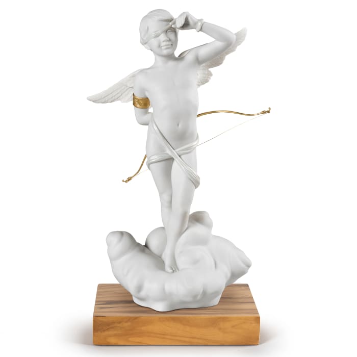Lladro &quot;Cupid&quot; Porcelain Figurine