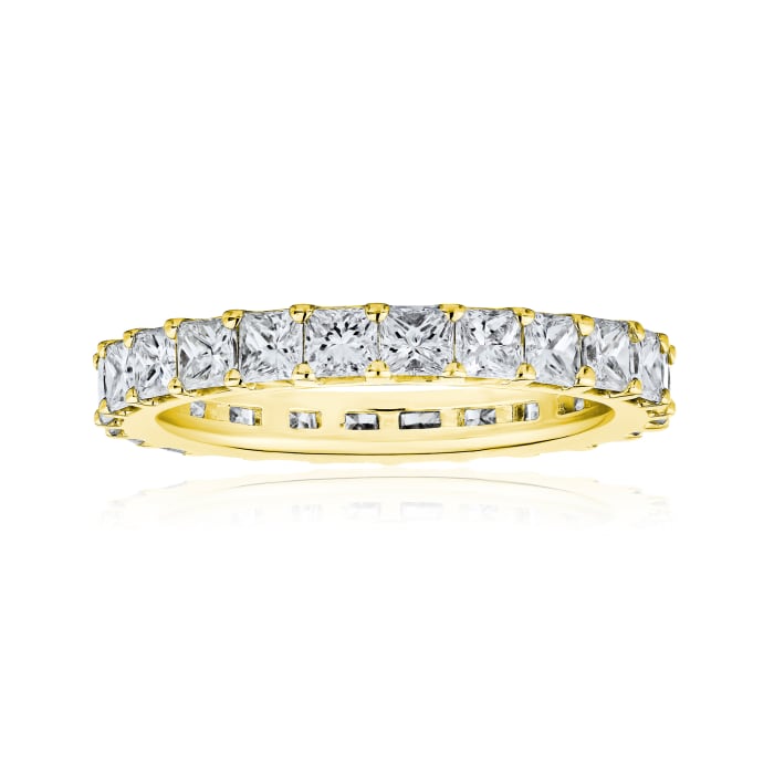 1.90 ct. t.w. Princess-Cut Diamond Eternity-Style Wedding Band in 14kt Yellow Gold