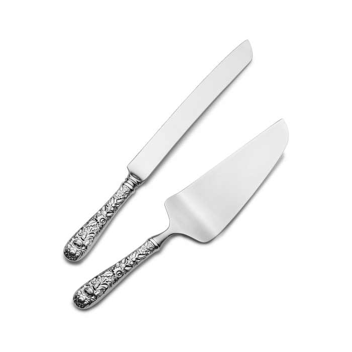 Repousse 2-pc. Sterling Silver Cake Cutting Set