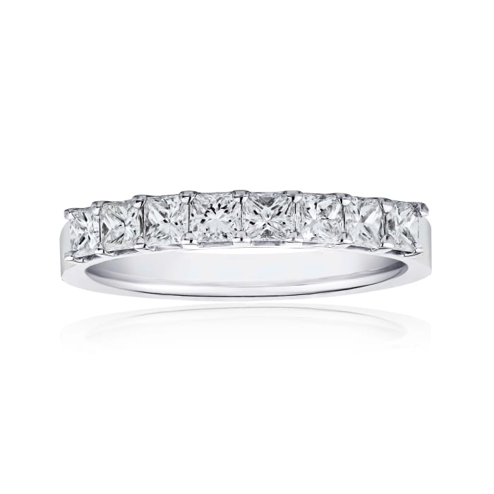 1.60 ct. t.w. Princess-Cut Diamond Ring in 14kt White Gold