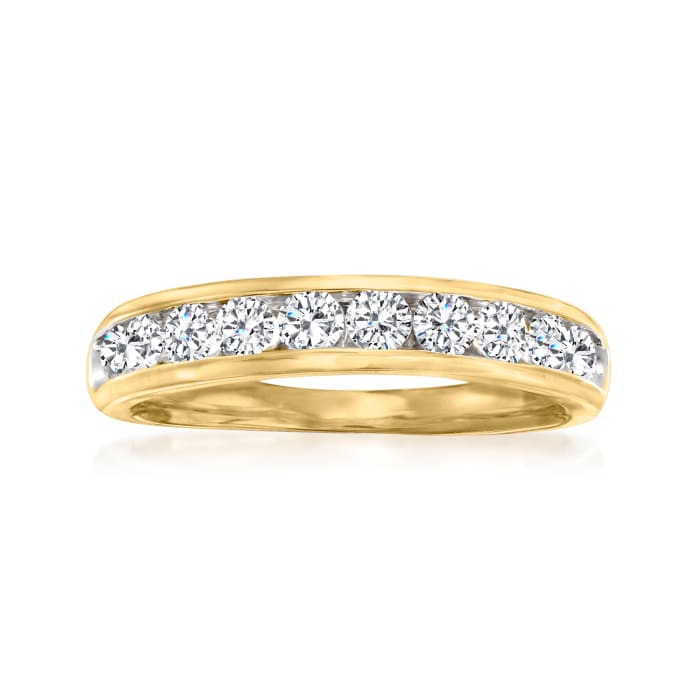 .75 ct. t.w. Diamond Wedding Band in 14kt Yellow Gold