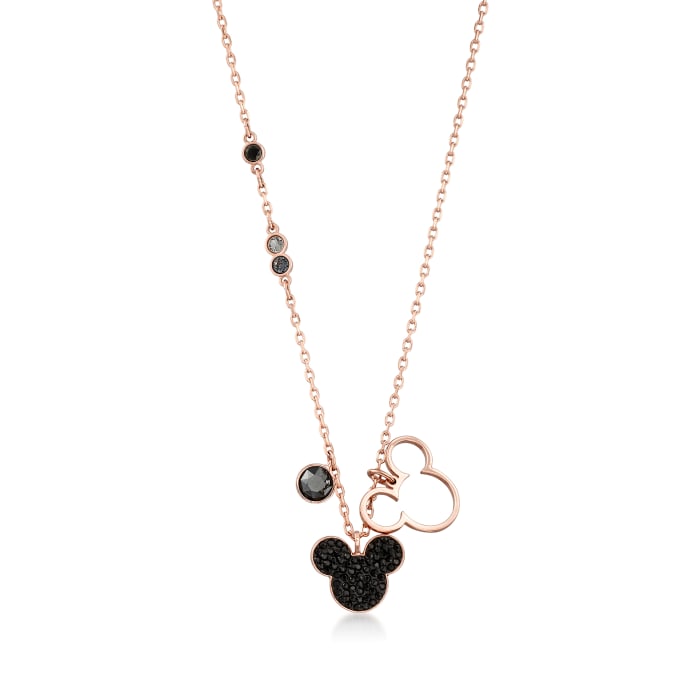 Swarovski Crystal Mickey Mouse Pendant Necklace