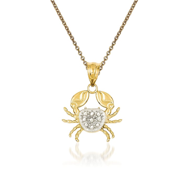 gold crab pendant | crab pendant | crab in gold | gold pendant | gold  dollar | crab locket in gold | crab pendant online | dolla