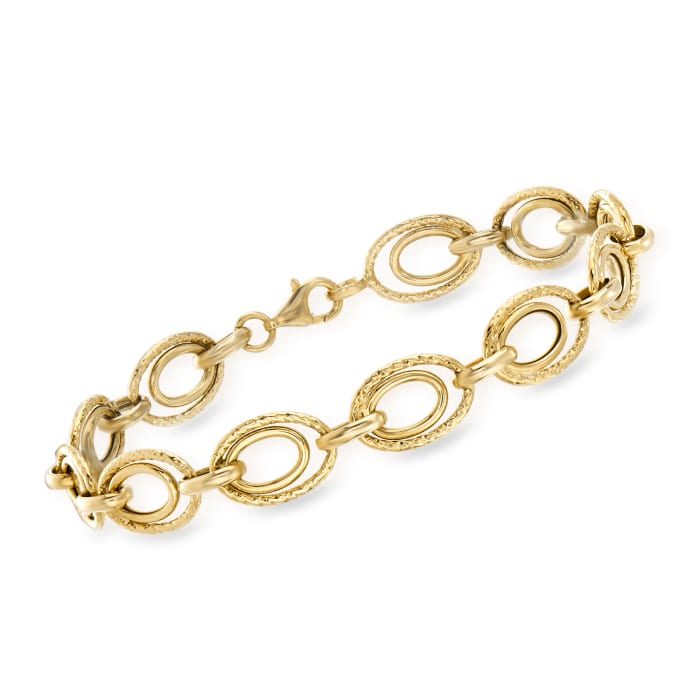 14kt Yellow Gold Multi-Link Bracelet