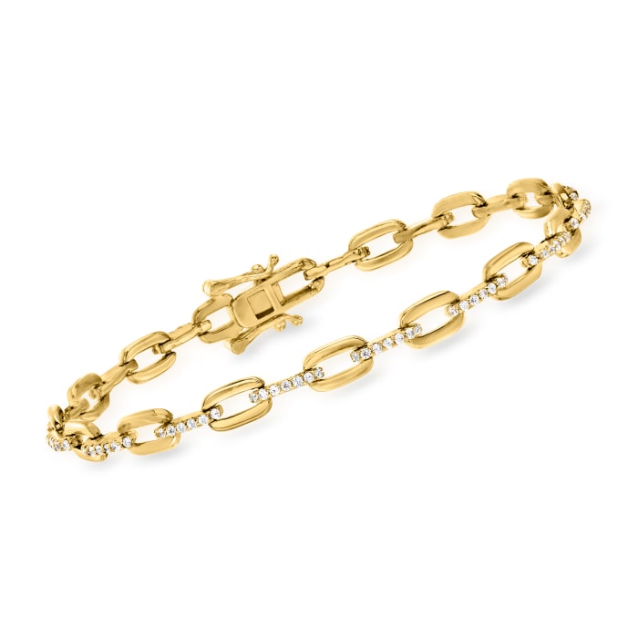 Ross simons paper clip bracelet hotsell