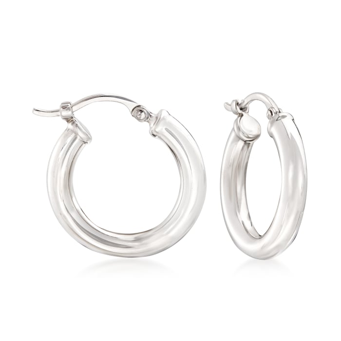 Sterling Silver 3mm Hoop Earrings