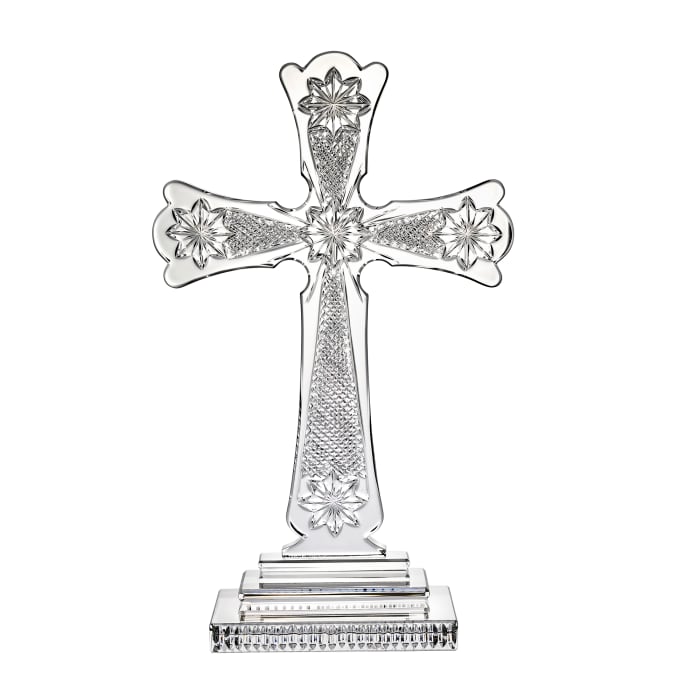Waterford Crystal &quot;Master Craft&quot; Annual Irish Standing Cross