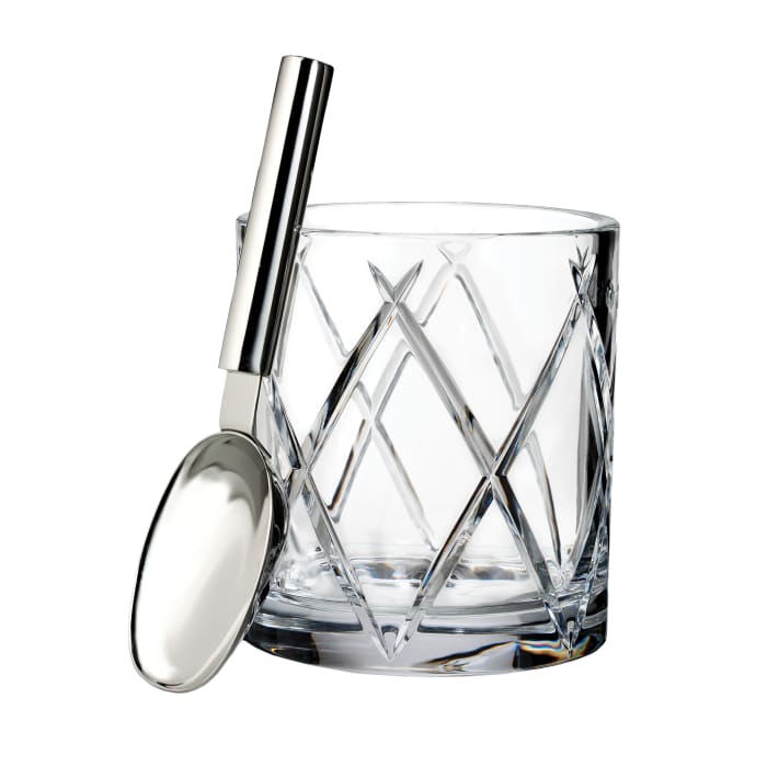 Waterford Crystal &quot;Olann&quot; Ice Bucket with Scoop