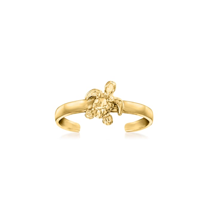 Sea turtle cheap toe ring