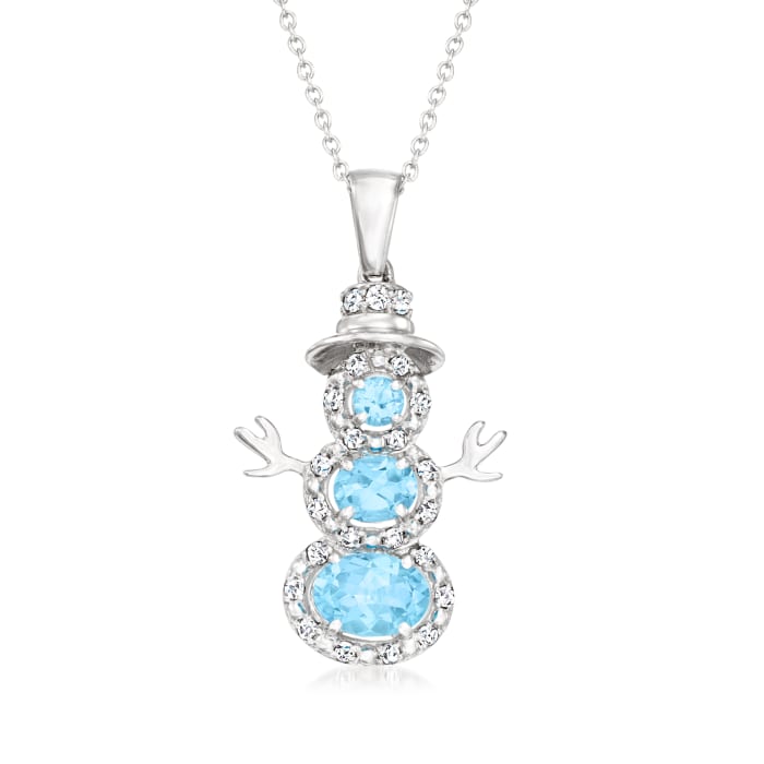Diamond-Accented Tree of Life Pendant Necklace in Sterling Silver | Ross- Simons
